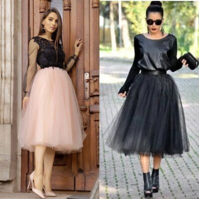 Спідниця фатинова, пишна, багатошарова, 5 шарів фатину, модна, від виробника